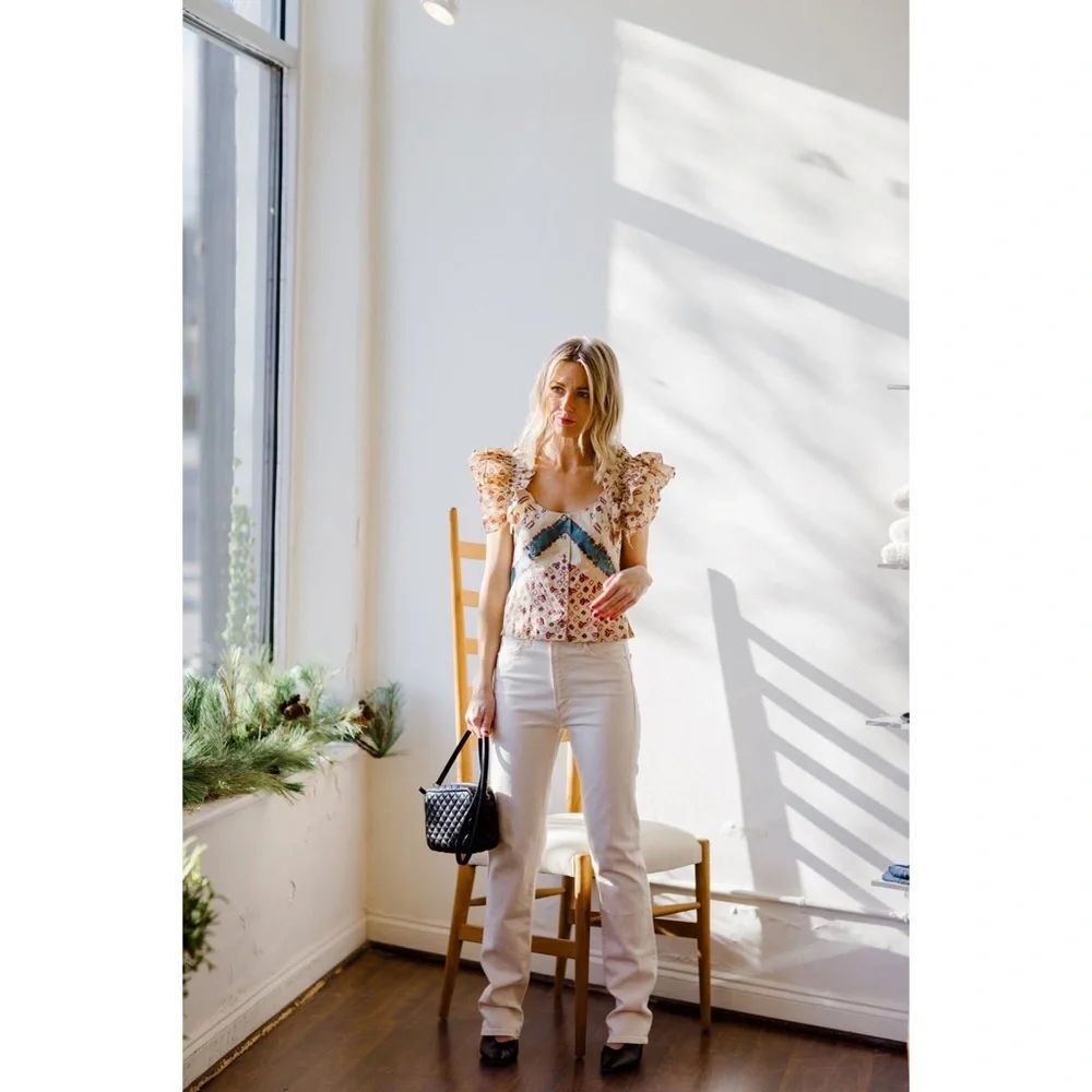 Anthropologie MOTHER HIGH WAISTED RIDER SKIMP JEANS